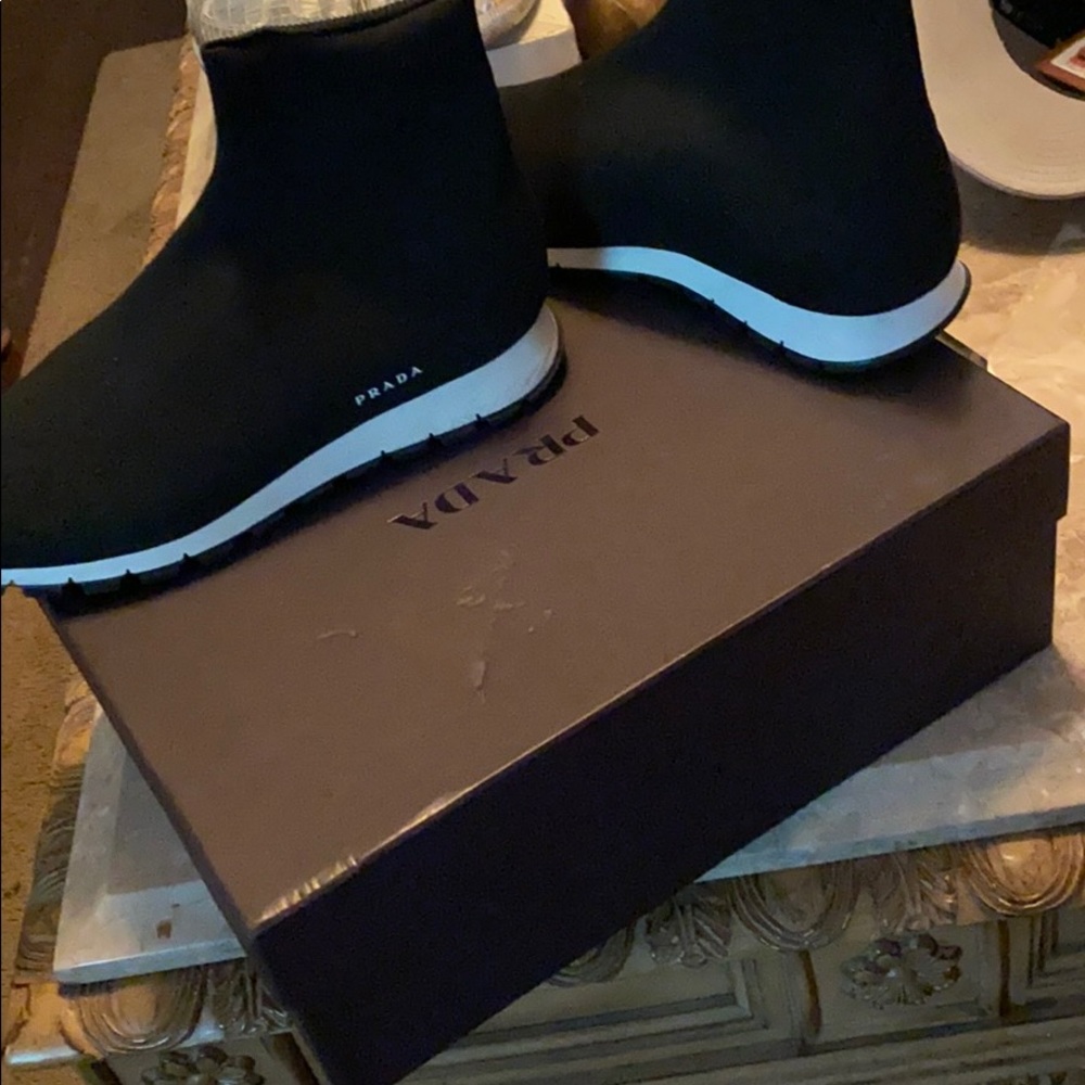 Prada Sock Shoes